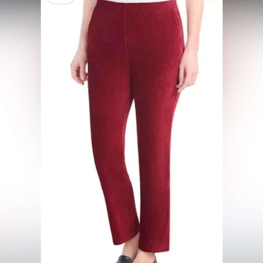 NWT Hilary Radley Women’s Mid-rise Faux Suede Pull-on Pants